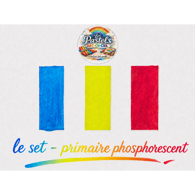 Set 3 pastels : Phosphorescent